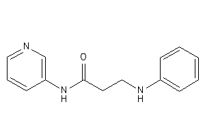 3-anilino-N-(3-pyridyl)propionamide