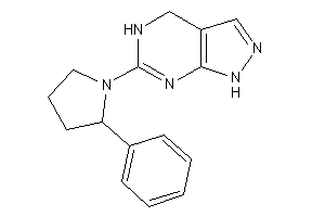6-(2-phenylpyrrolidino)-4,5-dihydro-1H-pyrazolo[3,4-d]pyrimidine
