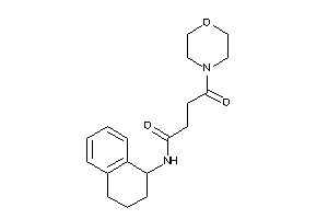 4-keto-4-morpholino-N-tetralin-1-yl-butyramide