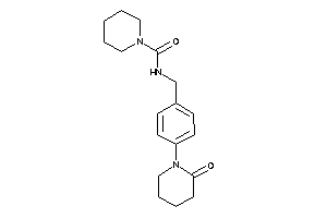 N-[4-(2-ketopiperidino)benzyl]piperidine-1-carboxamide