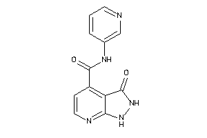 3-keto-N-(3-pyridyl)-1,2-dihydropyrazolo[3,4-b]pyridine-4-carboxamide