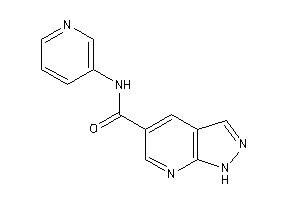Image of N-(3-pyridyl)-1H-pyrazolo[3,4-b]pyridine-5-carboxamide