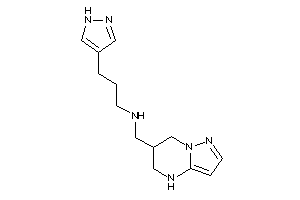 3-(1H-pyrazol-4-yl)propyl-(4,5,6,7-tetrahydropyrazolo[1,5-a]pyrimidin-6-ylmethyl)amine