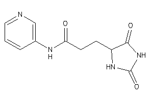 3-(2,5-diketoimidazolidin-4-yl)-N-(3-pyridyl)propionamide