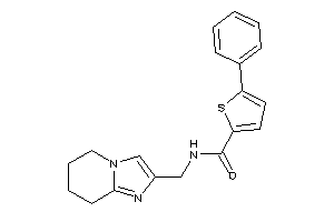 5-phenyl-N-(5,6,7,8-tetrahydroimidazo[1,2-a]pyridin-2-ylmethyl)thiophene-2-carboxamide