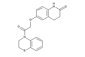 6-[2-(2,3-dihydro-1,4-benzothiazin-4-yl)-2-keto-ethoxy]-3,4-dihydrocarbostyril