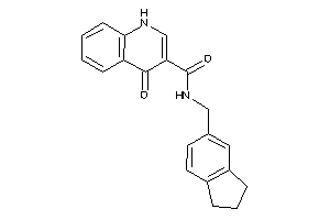 N-(indan-5-ylmethyl)-4-keto-1H-quinoline-3-carboxamide