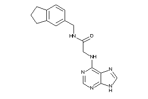 N-(indan-5-ylmethyl)-2-(9H-purin-6-ylamino)acetamide