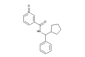 N-[cyclopentyl(phenyl)methyl]-1-keto-nicotinamide