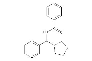 Image of N-[cyclopentyl(phenyl)methyl]benzamide