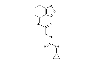 2-(cyclopropylcarbamoylamino)-N-(4,5,6,7-tetrahydrobenzofuran-4-yl)acetamide