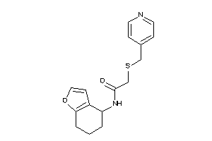 2-(4-pyridylmethylthio)-N-(4,5,6,7-tetrahydrobenzofuran-4-yl)acetamide