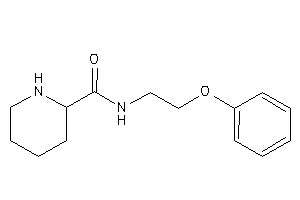 Image of N-(2-phenoxyethyl)pipecolinamide