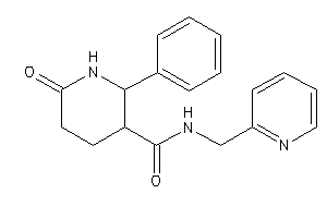 6-keto-2-phenyl-N-(2-pyridylmethyl)nipecotamide