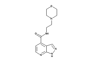 N-(2-morpholinoethyl)-1H-pyrazolo[3,4-b]pyridine-4-carboxamide