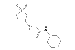 N-cyclohexyl-2-[(1,1-diketothiolan-3-yl)amino]acetamide