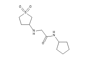 N-cyclopentyl-2-[(1,1-diketothiolan-3-yl)amino]acetamide