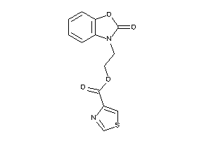 Thiazole-4-carboxylic Acid 2-(2-keto-1,3-benzoxazol-3-yl)ethyl Ester