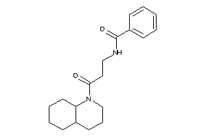 N-[3-(3,4,4a,5,6,7,8,8a-octahydro-2H-quinolin-1-yl)-3-keto-propyl]benzamide