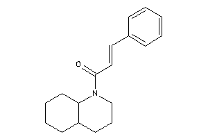 1-(3,4,4a,5,6,7,8,8a-octahydro-2H-quinolin-1-yl)-3-phenyl-prop-2-en-1-one