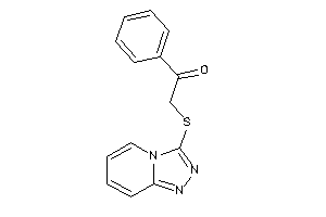 1-phenyl-2-([1,2,4]triazolo[4,3-a]pyridin-3-ylthio)ethanone