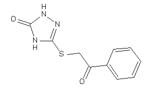 3-(phenacylthio)-1,4-dihydro-1,2,4-triazol-5-one