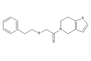 1-(6,7-dihydro-4H-thieno[3,2-c]pyridin-5-yl)-2-(phenethylthio)ethanone