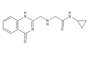 N-cyclopropyl-2-[(4-keto-1H-quinazolin-2-yl)methylamino]acetamide