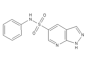 N-phenyl-1H-pyrazolo[3,4-b]pyridine-5-sulfonamide