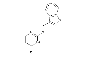 2-(benzofuran-3-ylmethylthio)-1H-pyrimidin-6-one