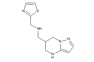 4,5,6,7-tetrahydropyrazolo[1,5-a]pyrimidin-6-ylmethyl(thiazol-2-ylmethyl)amine