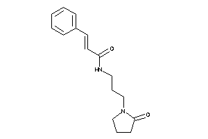 N-[3-(2-ketopyrrolidino)propyl]-3-phenyl-acrylamide