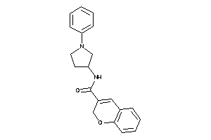 N-(1-phenylpyrrolidin-3-yl)-2H-chromene-3-carboxamide