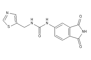 1-(1,3-diketoisoindolin-5-yl)-3-(thiazol-5-ylmethyl)urea