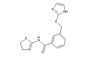 3-[(1H-imidazol-2-ylthio)methyl]-N-(2-thiazolin-2-yl)benzamide