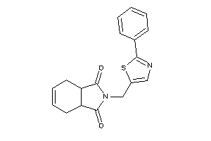 2-[(2-phenylthiazol-5-yl)methyl]-3a,4,7,7a-tetrahydroisoindole-1,3-quinone