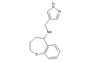 1H-pyrazol-4-ylmethyl(2,3,4,5-tetrahydro-1-benzoxepin-5-yl)amine