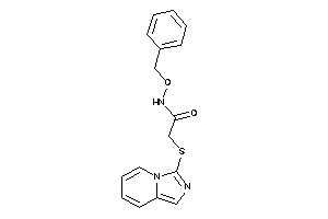 N-benzoxy-2-(imidazo[1,5-a]pyridin-3-ylthio)acetamide