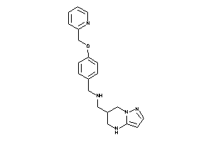 [4-(2-pyridylmethoxy)benzyl]-(4,5,6,7-tetrahydropyrazolo[1,5-a]pyrimidin-6-ylmethyl)amine