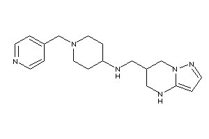 [1-(4-pyridylmethyl)-4-piperidyl]-(4,5,6,7-tetrahydropyrazolo[1,5-a]pyrimidin-6-ylmethyl)amine