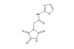 N-thiazol-2-yl-2-(2,4,5-triketoimidazolidin-1-yl)acetamide