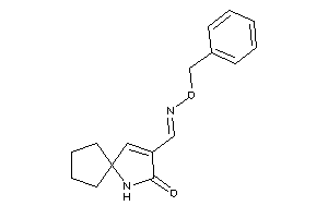 3-(benzyloximinomethyl)-1-azaspiro[4.4]non-3-en-2-one