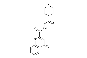 4-keto-N-(2-keto-2-morpholino-ethyl)chromene-2-carboxamide