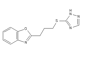 2-[3-(1H-1,2,4-triazol-5-ylthio)propyl]-1,3-benzoxazole