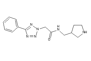 2-(5-phenyltetrazol-2-yl)-N-(pyrrolidin-3-ylmethyl)acetamide