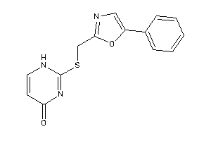 2-[(5-phenyloxazol-2-yl)methylthio]-1H-pyrimidin-4-one