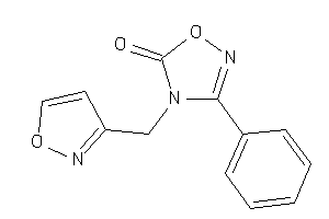 4-(isoxazol-3-ylmethyl)-3-phenyl-1,2,4-oxadiazol-5-one