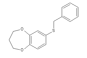 7-(benzylthio)-3,4-dihydro-2H-1,5-benzodioxepine