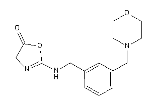 2-[[3-(morpholinomethyl)benzyl]amino]-2-oxazolin-5-one