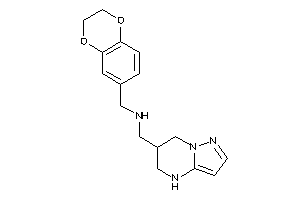 2,3-dihydro-1,4-benzodioxin-7-ylmethyl(4,5,6,7-tetrahydropyrazolo[1,5-a]pyrimidin-6-ylmethyl)amine